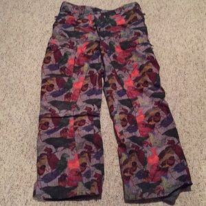 Men’s burton gortex snowboard pants